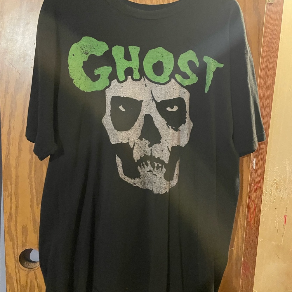 Ghost Black Graphic T-Shirt